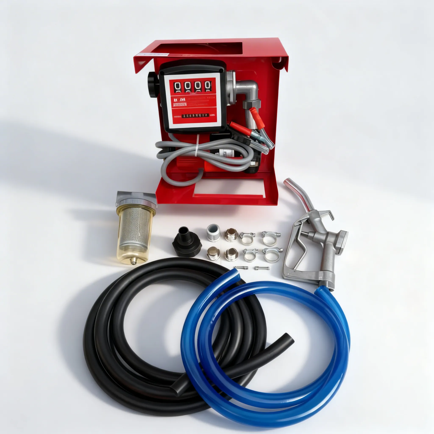 Заправочный комплект для дизельного топлива 12V (60 л/мин) Заправочный комплект для дизельного топлива 12V (60 л/мин)